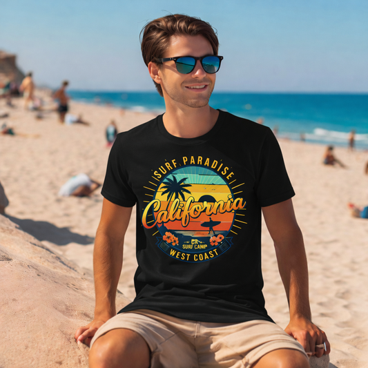 California Surf Paradise Tee 🌴🌊