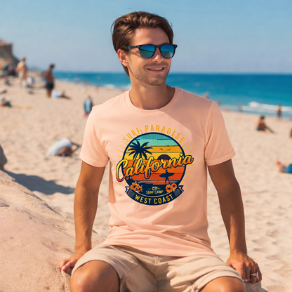 California Surf Paradise Tee 🌴🌊