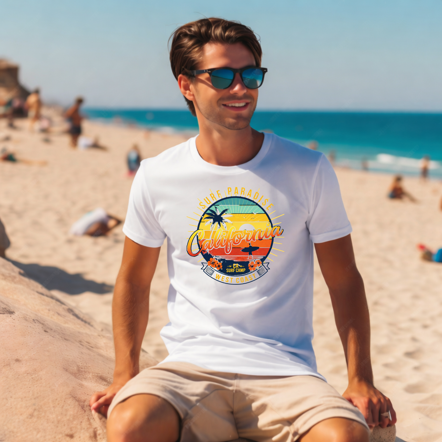 California Surf Paradise Tee 🌴🌊