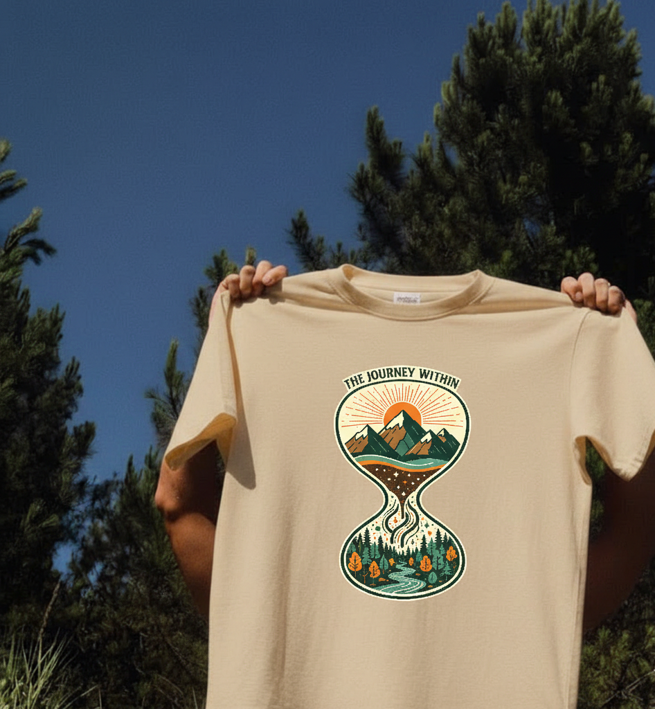 Journey Within Explorer classic crew Tee 🌄