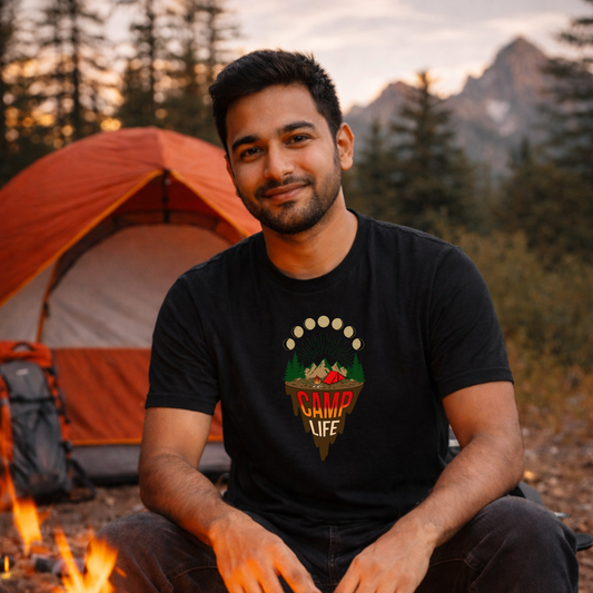 Camping life 🏕️ unisex classic crew t-shirt