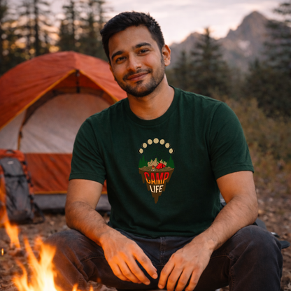 Camping life 🏕️ unisex classic crew t-shirt