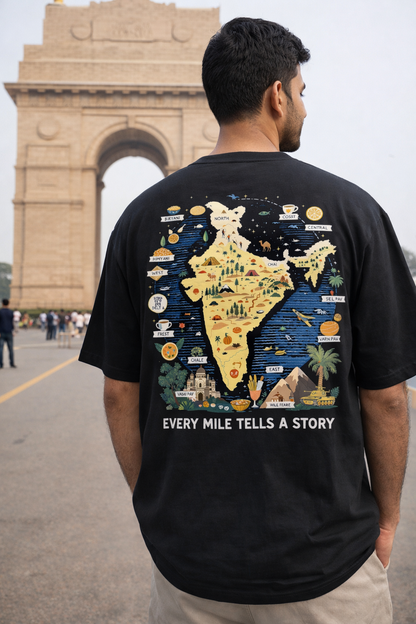 India Explorer Oversized Tee 🗺️