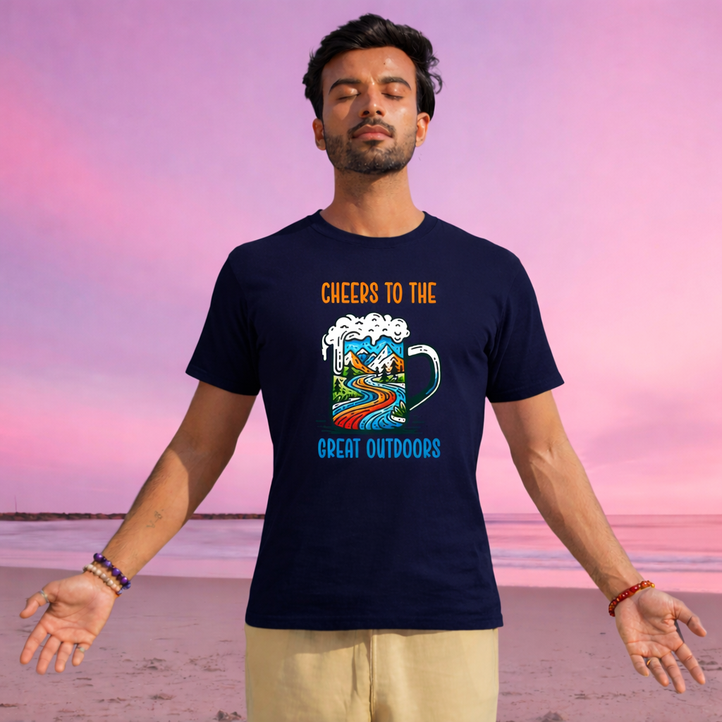 Outdoor Cheers Tee 🌲