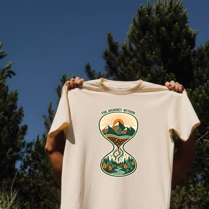 Journey Within Explorer classic crew Tee 🌄