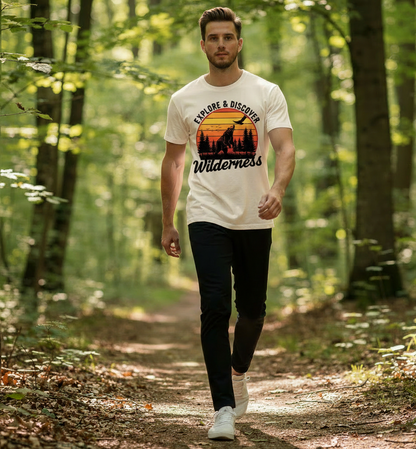 🌲 Apex Howl: Wilderness Horizon Tee 🐺