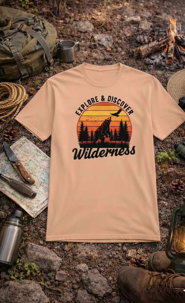 🌲 Apex Howl: Wilderness Horizon Tee 🐺