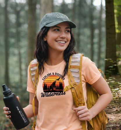 🌲 Apex Howl: Wilderness Horizon Tee 🐺