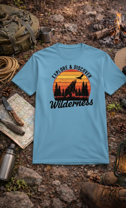 🌲 Apex Howl: Wilderness Horizon Tee 🐺